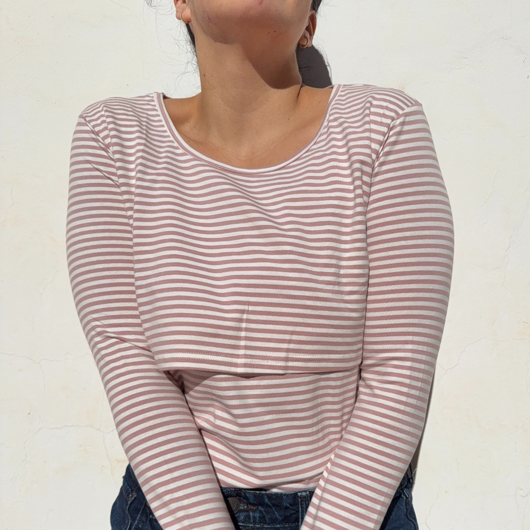 Camiseta lactancia materna - Amelia Rosa