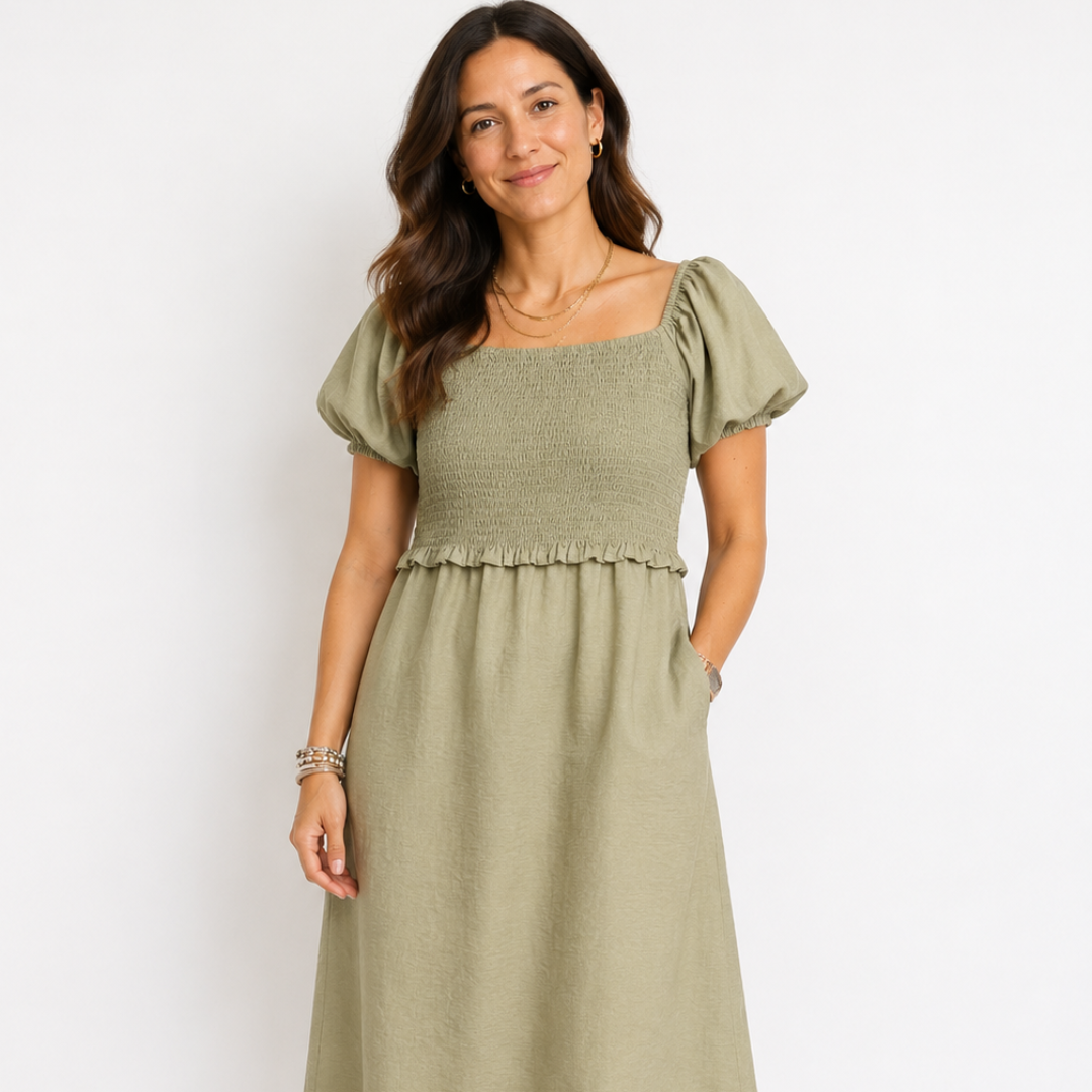 Vestido lactancia materna - Olivia